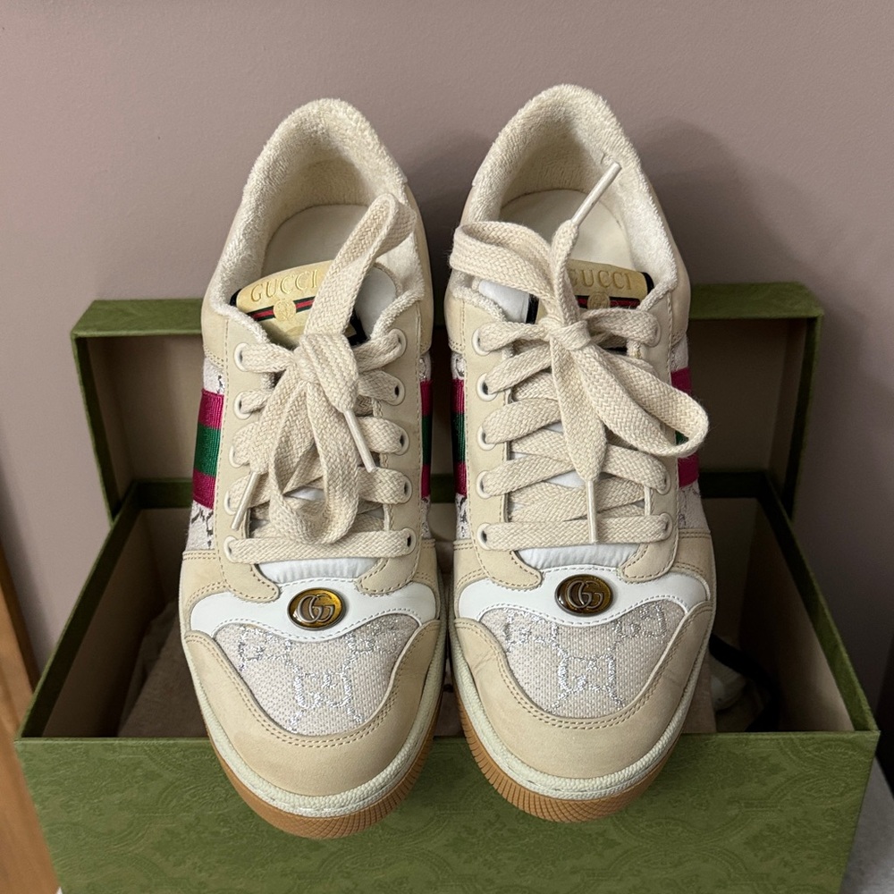 Gucci GG crystal Screener sneaker